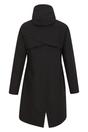 Black Hilltop Extra Long Waterproof Jacket, Image 2 of 4