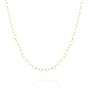 Gold Love Heart Sterling Silver Chain Necklace, Image 1 of 1