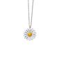 Silver Sterling Silver Daisy Pendant Necklace, Image 1 of 2