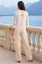 White Crochet Lace Jacket, Image 3 of 4