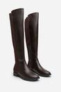 Dark Brown 'Diem' Over Тhe Knee Pull On Boots, Image 3 of 6