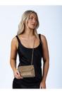 Gold Gold Embellished Shoulder Bag, Image 2 of 6