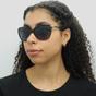 Black Ralph Black Cat Eye Black Grey Gradient Sunglasses, Image 6 of 6