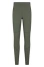Khaki Etna Water Resistant Leggings, Image 1 of 3
