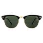 Black Round Black Green Clubmaster 3016 Sunglasses, Image 1 of 4