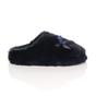 Navy Blue AJVANI Navy Blue Fluffy Mule Slippers, Image 2 of 6