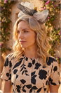 Light Pink Bow Veil Fascinator, Image 1 of 4