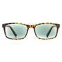 Brown Square Unisex Matte Black Smoke Polarized MP9, Image 1 of 4