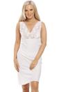 White Camille Lingerie White Lace Chemise Full Slip, Image 1 of 5