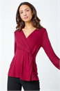 Port Side Twist Knot Top, Image 1 of 5