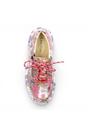 Pink Womens Platform Sneaker Shoes-Nikito 62, Image 6 of 7