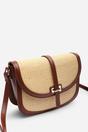  Amira Raffia Cross Body with Flap Bag, Image 3 of 6