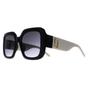 Black Marc Jacobs Black Square Black and White Grey Gradient MARC 647/S, Image 2 of 4