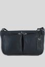 Black 'Iverness' Real Leather Crossbody Bag, Image 1 of 5