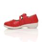 Red Flat Comfort Mary Jane Shoes, Image 3 of 6