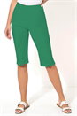 Emerald Stretch Knee Length Shorts, Image 1 of 4