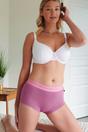 Pink British Boxers Pink Pack of Three "Pink Gin" Cotton Hipster Boxer Briefs, Image 3 of 7