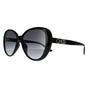 Black Fashion Black Dark Grey Gradient Sunglasses, Image 2 of 6