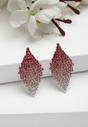 Pink AVANT-GARDE PARIS Pink Diva Collection Chandelier Drop Earrings, Image 2 of 5