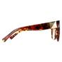 Square Red Havana Brown Gradient VA4111 Sunglasses, Image 4 of 4