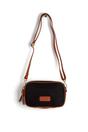 Black Etre Black Plain Crossbody Camera Bag, Image 1 of 3