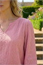 Rose Broderie Detail Tunic Top, Image 4 of 4