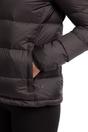 Black Trespass Black Humdrum Packaway Down Jacket, Image 3 of 8