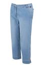 Light Denim Bayletta Capri Trousers, Image 4 of 5
