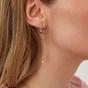 Silver Dorissa Sterling Silver Drop Earring Multicolor Beads, Image 5 of 5
