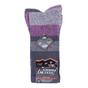 Grey 3 Pack Padded Sole Cotton Hiking Socks, Image 4 of 4
