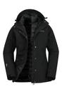 Black Alaskan 3 in 1 Padded Jacket, Image 1 of 6