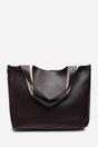 Dark Brown Citron Shoulder Tote Bag, Image 1 of 8