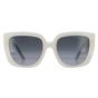 White Marc Jacobs White Rectangle Ivory Dark Grey Gradient MARC 687/S, Image 1 of 4