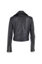 Black Ashwood Leather Black 'Brooklyn' Short Leather Biker Jacket, Image 4 of 5