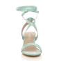 Mint Mid Block Heel Tie Up Sandals, Image 6 of 6