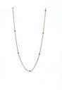 Rose Gold Spero Rose Gold Bead Chain Sterling Silver Satellite Necklace, Image 1 of 1
