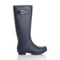 Navy Blue AJVANI Navy Blue Waterproof Wellington Boots Wellies, Image 2 of 6
