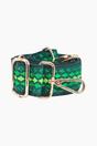 Green Spotted Woven Wide Bag Strap, Image 3 of 4