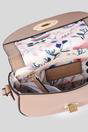 Beige 'Borsa della Moda' Real Leather Saddle Crossbody Bag, Image 4 of 4