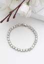 Silver Diva Delicate Bezel Tennis Bracelet, Image 2 of 5