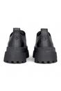 Black Womens Chunky Lace-Up Derby Shoes Pluto, Image 5 of 6