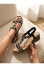  Rosa Jeweled Wedge Sandal, Image 4 of 8
