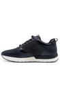 Blue Tamaris Blue Tamaris Womens Navy Blue Zip Sneakers, Image 4 of 7