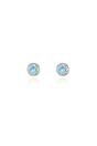Aquamarine Cachet London Thisbe Silver Aquamarine Earrings, Image 1 of 2