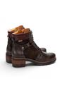 Brown Womens Soft Heel Ankle Boots -W1T-8979C1, Image 4 of 7
