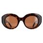 Brown Balenciaga Brown Oval Havana Brown BB0235S, Image 1 of 6