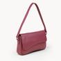 Pink 'BEVERLY' Pebble Grain Real Leather Shoulder Bag, Image 2 of 4