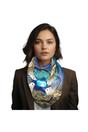 Multi The Silk Heritage Collection - Owls Large Square Scarf, Image 1 of 3