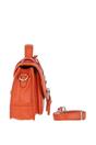 Orange Ashwood Leather Orange Stylish Real Leather Large Satchel Bag, Image 4 of 4