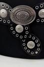 Black Oval Disc Belt, Image 2 of 2